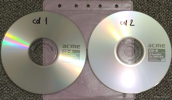 CD MP3 Лучшие рок альбомы 2009, 2010 г. - 2 CD