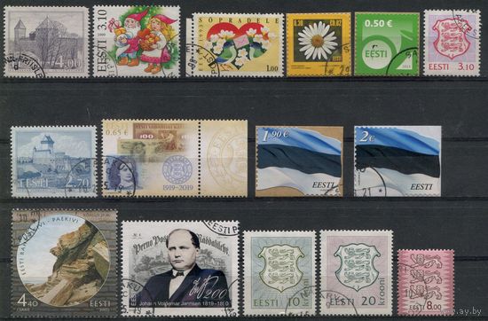 Эстония. 15 марок (1993-2020)