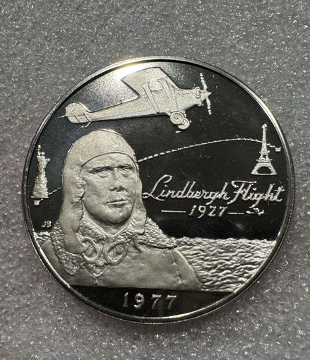 Тала 1977 Самоа перелет 30,4г серебро 925 пр.