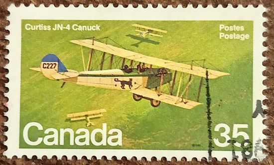 Канада 1980. Биплан Curtiss JN-4 Canuck