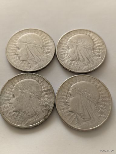 Польские злотые.