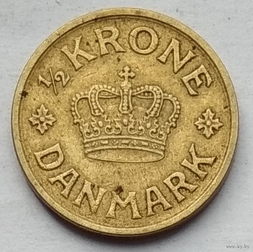 Дания 1/2 кроны 1940 г.