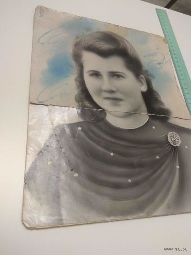 Фотопортрет женщины. До 1951.