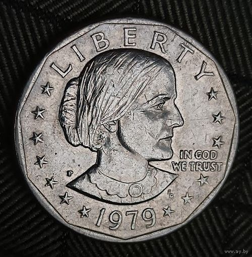 1 доллар 1979 P  США  USA Сьюзен Энтони (американская борец за права женщин)
