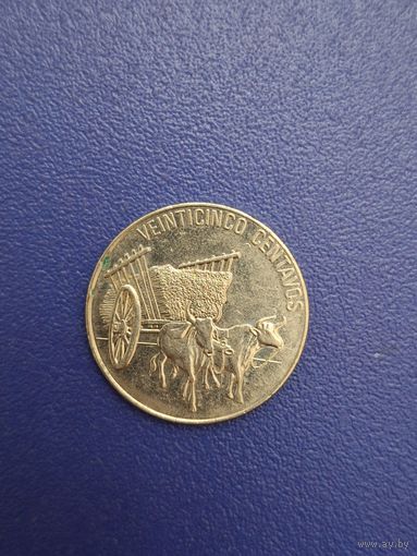 Доминиканская Республика 25 сентаво 1989 года