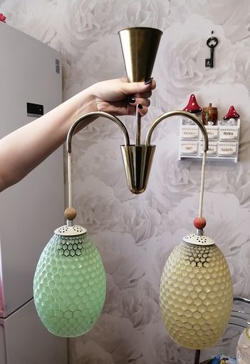 Люстра Ананас ГДР + бонус. См описание