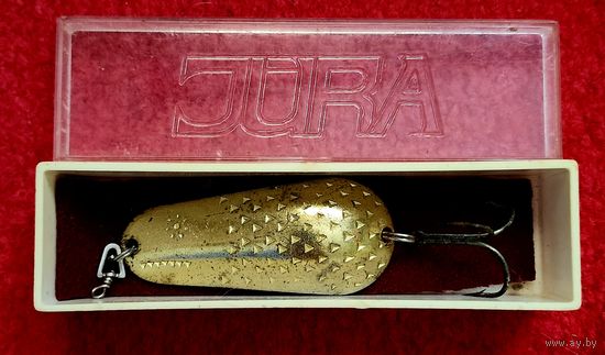 Блесна Юра JURA Таурагский завод элементов вычислительных машин Литовская ССР в родной коробке