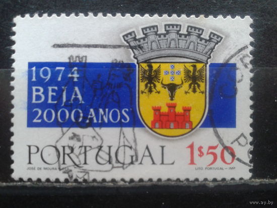 Португалия, 1974. 2000 лет городу Бежа, герб
