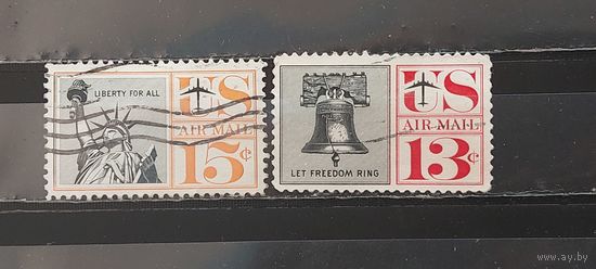 РАСПРОДАЖА. США. Авиапочта. Гаш.