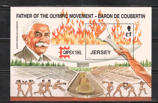 Джерси-1996 (Мих.Бл.13) **    Спорт, ОИ