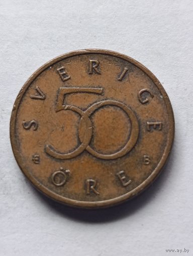 Швеция. 50 эре 2002 года. (4).