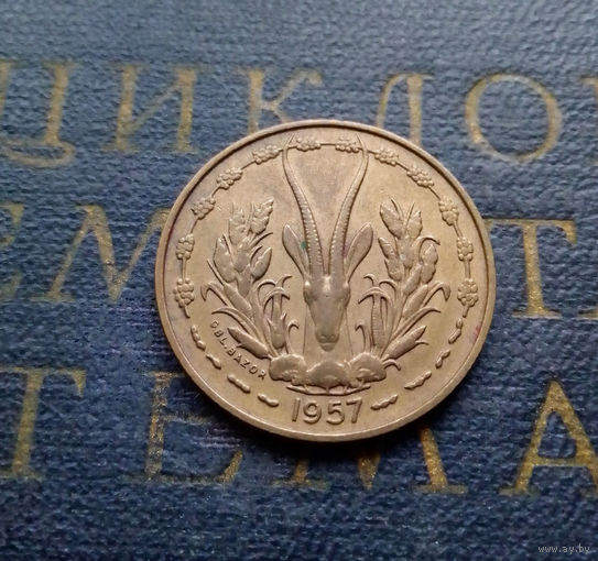 10 франков 1957 Западная Африка #01 XF