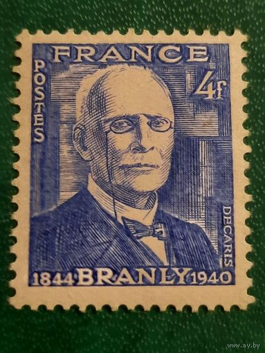 Франция 1944. Ученый физик Branly