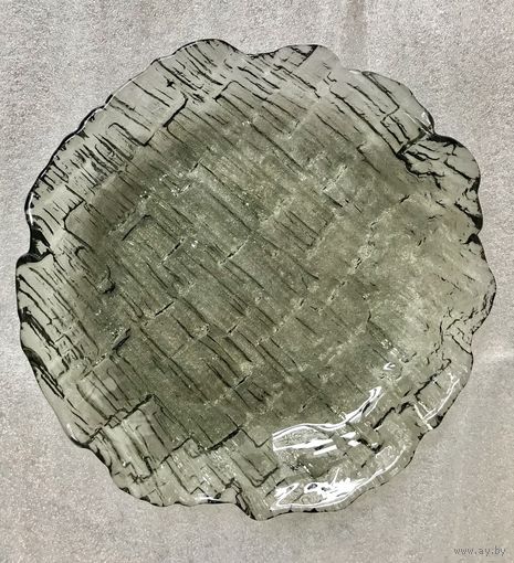 Блюдо. Блюдо из стекла авт.В.Мурахвер.
