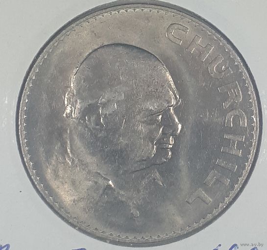 Великобритания 1 крона 1965  Cэр Уинстон Черчилль