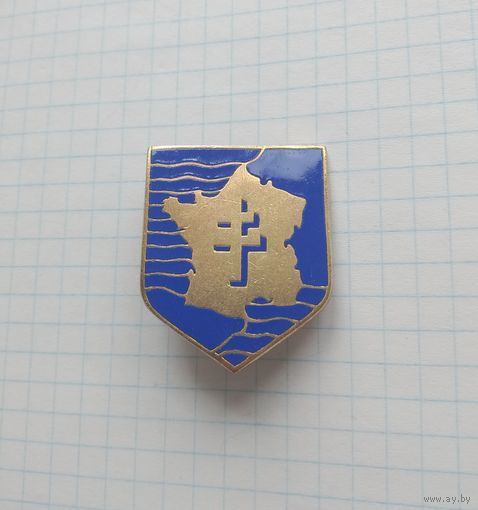 Франция. Знак 2 бронетанковой дивизии (H101)