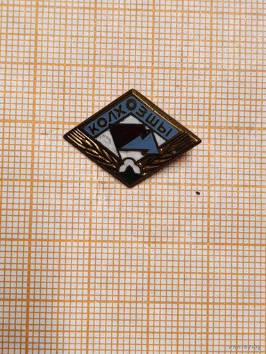 Членский знак ДСО Колхозы.