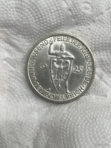 3 марки 1925 Рыцарь в хорошем сохране , яркий шб! низкая мц