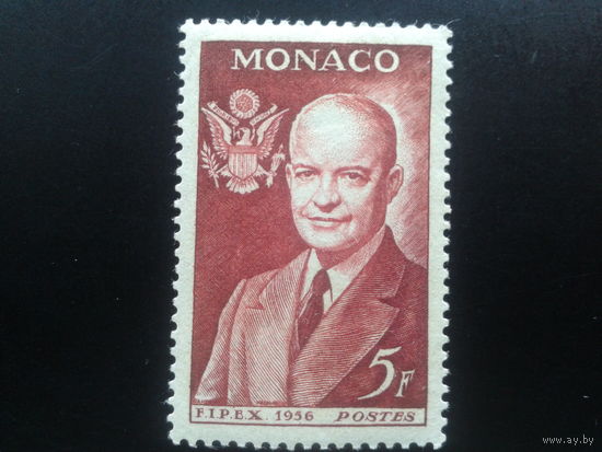 Монако, 1956. Д. Эйзенхауэр, 34-й президент США**