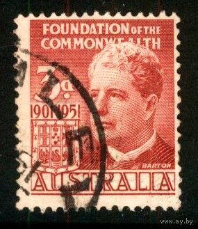 Австралия - 1951 [Mi. 209] Гашеная (AU02)