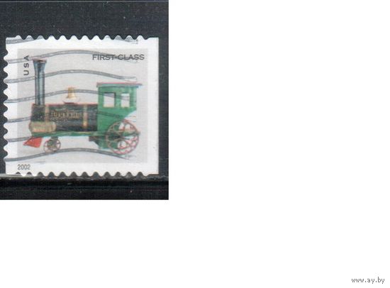 США-2002 (Мих.3589 BD) , гаш. , Стандарт,1-й класс Транспорт,