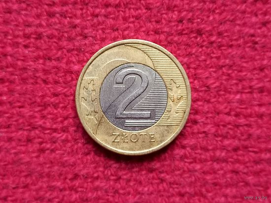 Польша 2 злотых 2019 г.