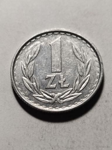 Польша 1 злотый 1985