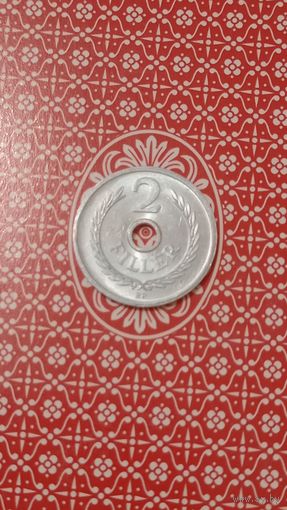 Венгрия 2 филлера 1963