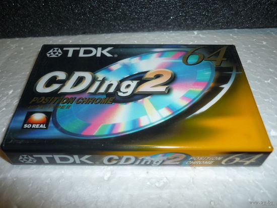 Аудиокассета TDK CDing 2. 64. Chrome