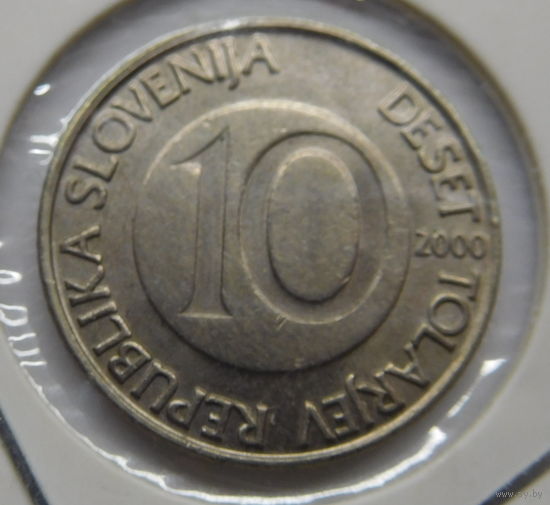 Словения 10 толаров 2000г
