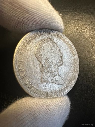 5 злотых 1829 FH Серебро