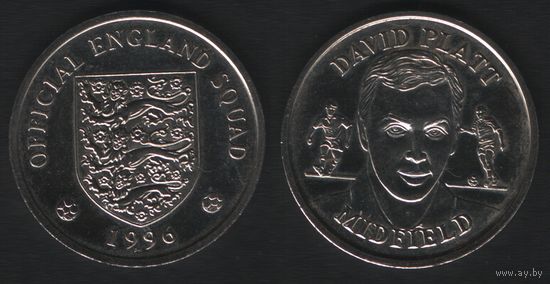 Official England Squad. Midfield. David Platt -- 1996 Official England Squad (f0