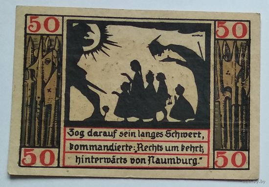 Германия, Нотгельд Naumburg 50 Пфеннигов 1920 --189