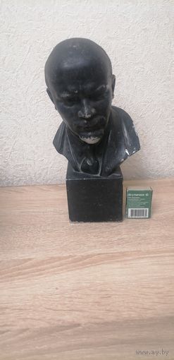 Бюст Ленина, сычев 1961г., силумин