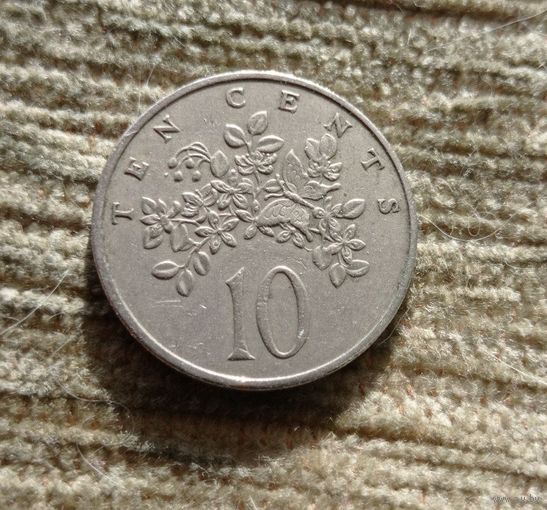 Werty71 Ямайка 10 центов 1969 Крокодил
