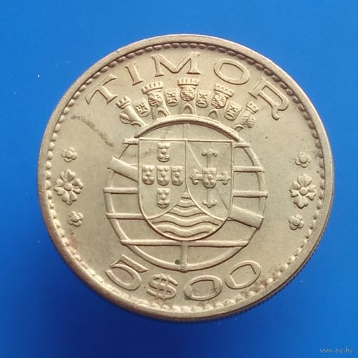 Португальский Тимор 5 эскудо 1970