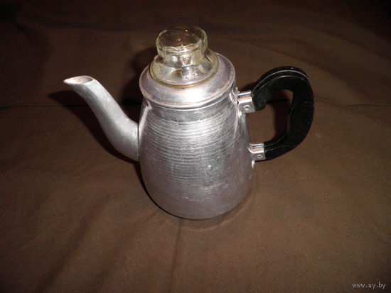 Гейзерная кофеварка из СССР КВ-Красный Выборжец 1,5 л.С рубля.