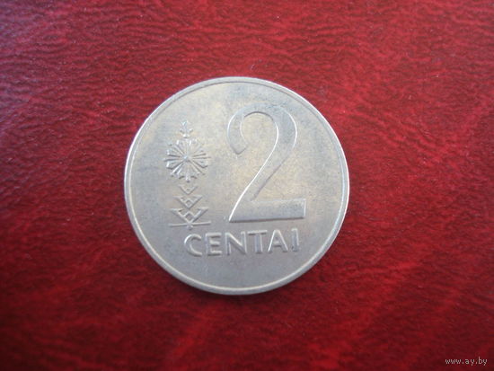 2 цента 1991 Литва