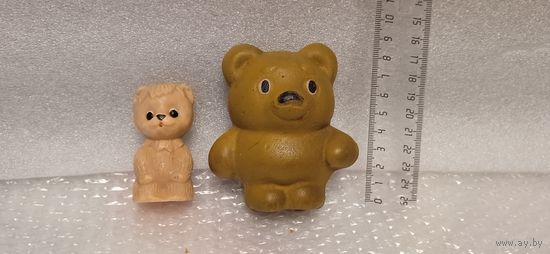 Резиновые игрушки СССР. Медведи. Винни пух +. 21
