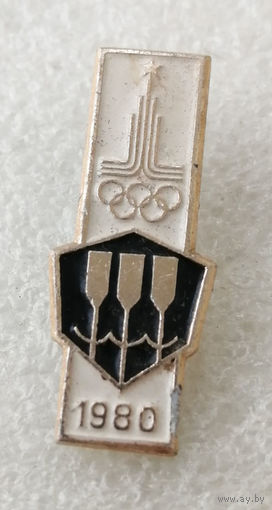 Гребля. Олимпийские виды спорта. Москва 1980 #0741-SP14
