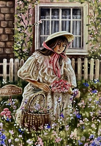 Открытка чистая 10х15 см.