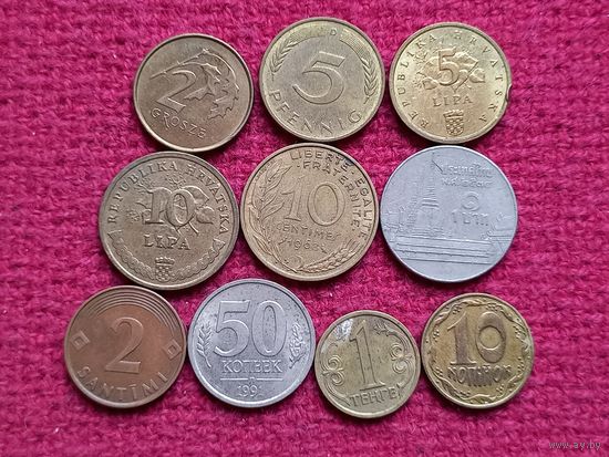 Лот монет Мира