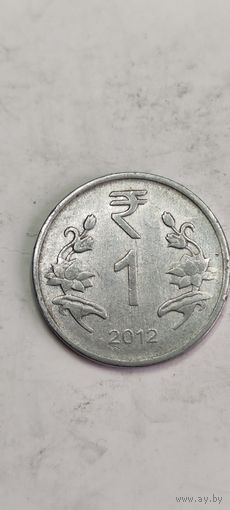 Индия  1 рупе 2012