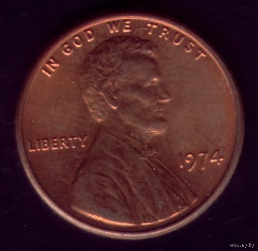 1 цент 1974 год США