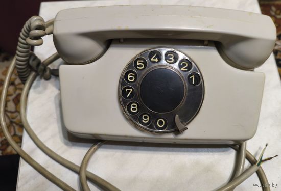 Телефон дисковый. Ретро. ТА - 3100. Болгария