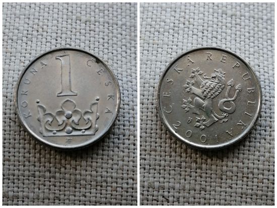 Чехия/Чехословакия 1 крона 2001