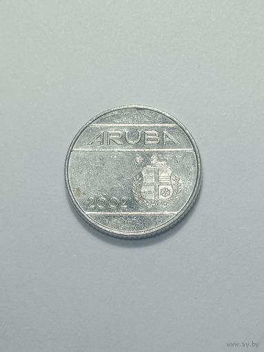 Аруба 10 центов 2002 года .