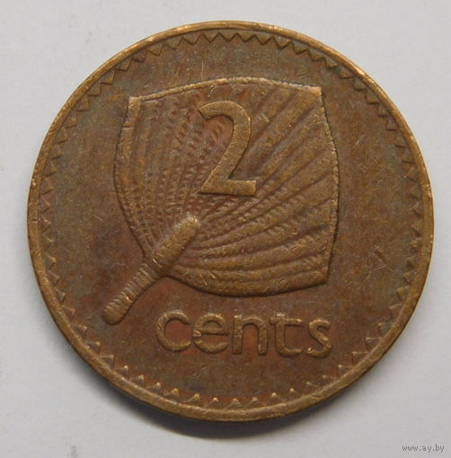 Фиджи 2 цента 1975 г