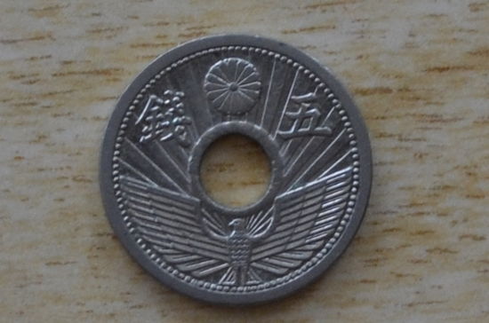 Япония 5 сенов 1934