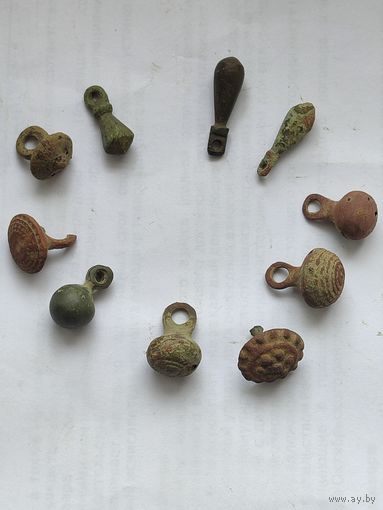 Пуговицы-гирьки